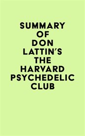 Summary of don lattin's the harvard psychedelic club cover image