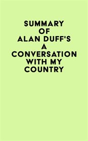 Summary of alan duff's a conversation with my country cover image