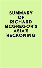 Summary of richard mcgregor's asia's reckoning cover image