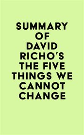 Summary of david richo's the five things we cannot change cover image