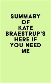 Summary of kate braestrup's here if you need me cover image