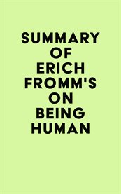 Summary of erich fromm's on being human cover image