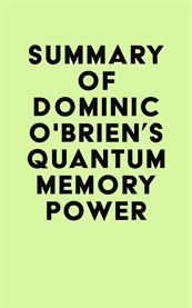 Summary of dominic o'brien's quantum memory power cover image