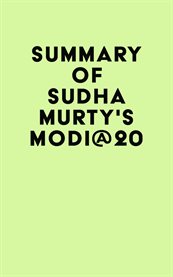 Summary of sudha murty's modi@20 cover image