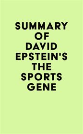 Summary of david epstein's the sports gene cover image