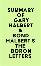 Summary of gary halbert & bond halbert's the boron letters cover image
