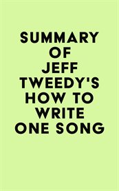 Summary of jeff tweedy's how to write one song cover image