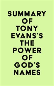 Summary of tony evans's the power of god's names cover image
