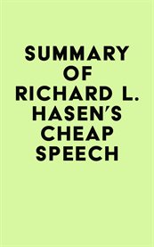 Summary of richard l. hasen's cheap speech cover image