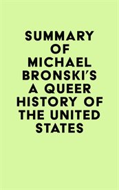 Summary of michael bronski's a queer history of the united states cover image