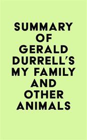 Summary of gerald durrell's my family and other animals cover image