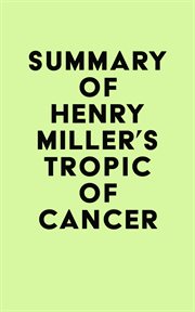 Summary of henry miller's tropic of cancer cover image