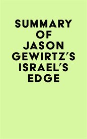 Summary of jason gewirtz's israel's edge cover image