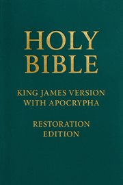 Holy Bible : King James Version With Apocrypha cover image