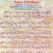 Schubert: sonata in a major, d. 959 / klavierstuck in e flat minor, d. 946, no. 1 cover image