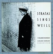 Stratas sings weill cover image