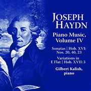 Joseph haydn: piano music volume iv cover image