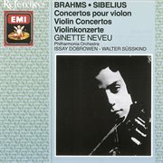 Brahms/sibelius - violin concertos cover image