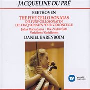 The five cello sonatas cover image