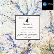 Britten: spring symphony, four sea interludes (peter grimes) cover image