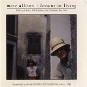 Lessons in living [live at montreux] cover image