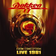 Live 1981:  from conception cover image