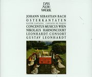 Bach : easter cantatas - plus gustav leonhardt cover image