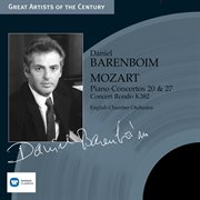 Great artists of the century - daniel barenboim - mozart: piano concertos nos. 20 & 27, concert rond cover image