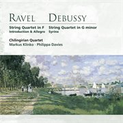 Ravel & debussy: string quartets cover image