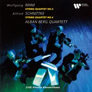 Rihm & schnittke: string quartets no. 4 (live at vienna konzerthaus, 1990) cover image