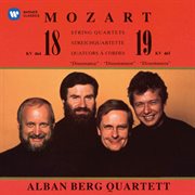 Mozart: string quartets nos. 18 & 19 "dissonance" cover image