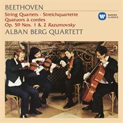 Beethoven: string quartets, op. 59 nos. 1 & 2 "razumovsky" cover image