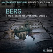 Berg: three pieces for orchestra cover image