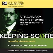 Stravinsky: the rite of spring & the firebird suite cover image