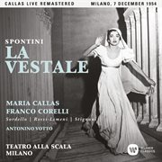 Spontini: la vestale (1954 - milan) - callas live remastered cover image