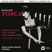 Puccini: tosca (1964 - london) - callas live remastered cover image