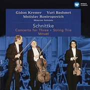 Schnittke: concerto for three, string trio & minuet (live) cover image