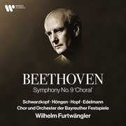 Beethoven: symphony no. 9 "choral" (live) cover image