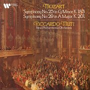 Mozart: symphonies nos. 25 & 29 cover image