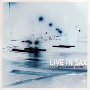 Live in sax cover image