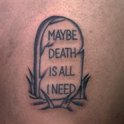 Maybe Death Is All I Need cover image