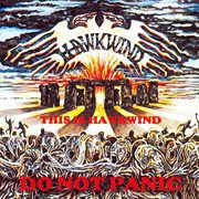 This is hawkwind do not panic cover image