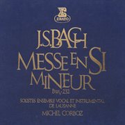 Bach: messe en si mineur, bwv 232 cover image