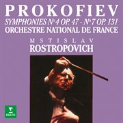 Prokofiev: symphonies nos. 4 & 7 cover image