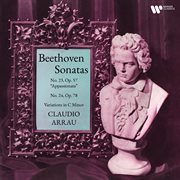 Beethoven: piano sonatas nos. 23 "appassionata" & 24 : Piano Sonatas Nos. 23 "Appassionata" & 24 cover image