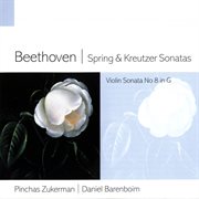 BEETHOVEN, L. van : Violin Sonatas Nos. 5, "Spring", 8 and 9, "Kreutzer" (Zukerman, Barenboim) cover image