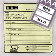 Man - bbc in concert (20th january 1972) cover image