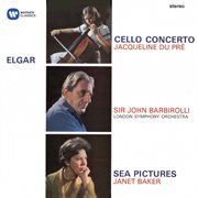 Elgar: cello concerto; sea pictures cover image