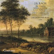Bach: sonatas for solo violin, nos. 1 - 2; partita no. 1 cover image