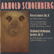 Schoenberg: pierrot lunaire; book of hanging gardens cover image